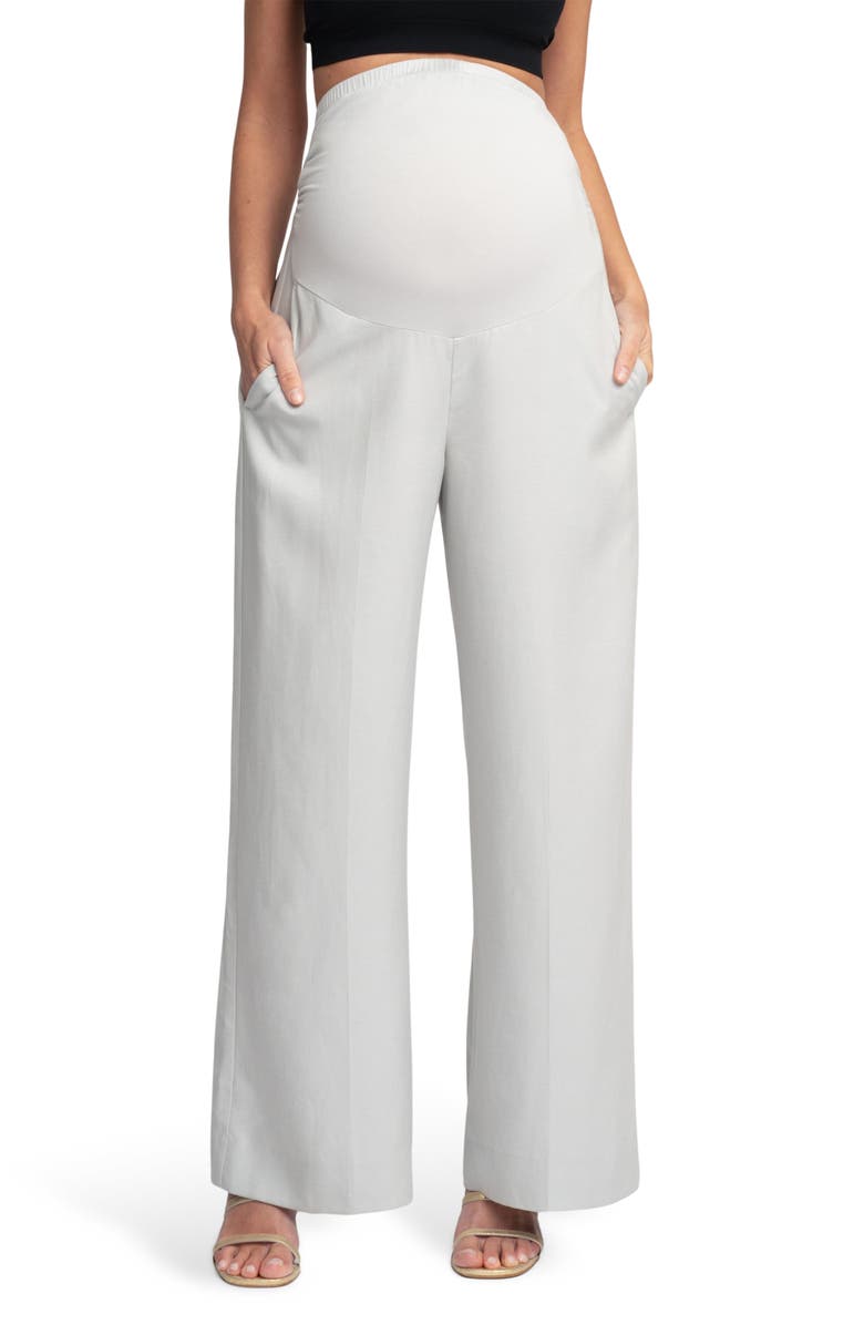 Seraphine Erica Wide Leg Maternity Pants, Main, color, 