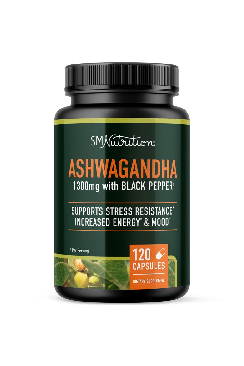 Ashwagandha Capsules, 120ct, Main, color, No Color