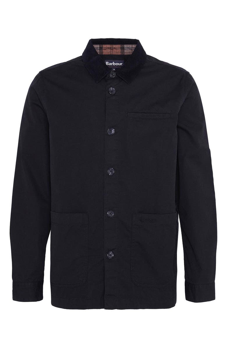 Barbour Tailored Fit Poplin Overshirt, Alternate, color,