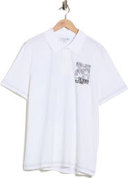 Lacoste Organic Cotton Graphic Polo