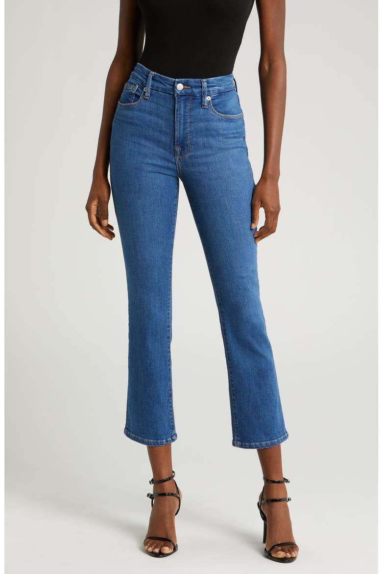 Good Legs Straight Leg Jeans, Main, color, BLUEE007