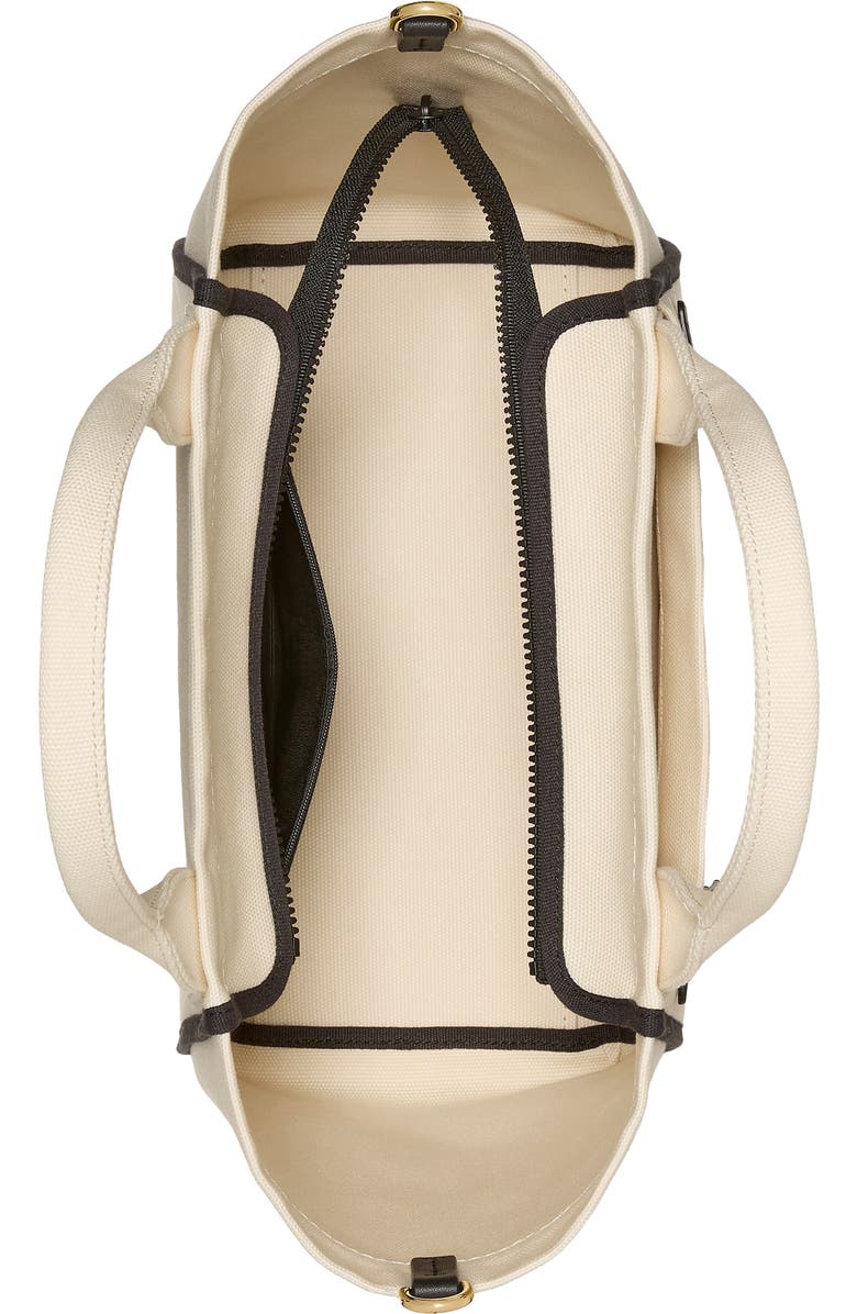 Kate Spade New York dash canvas tote bag, Alternate, color, Natural