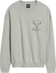 Bobeau Martini Crewneck Cotton Sweater