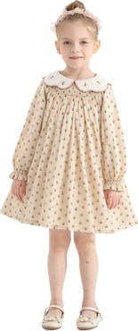 Sweet Cactus Floral Smocked Dress