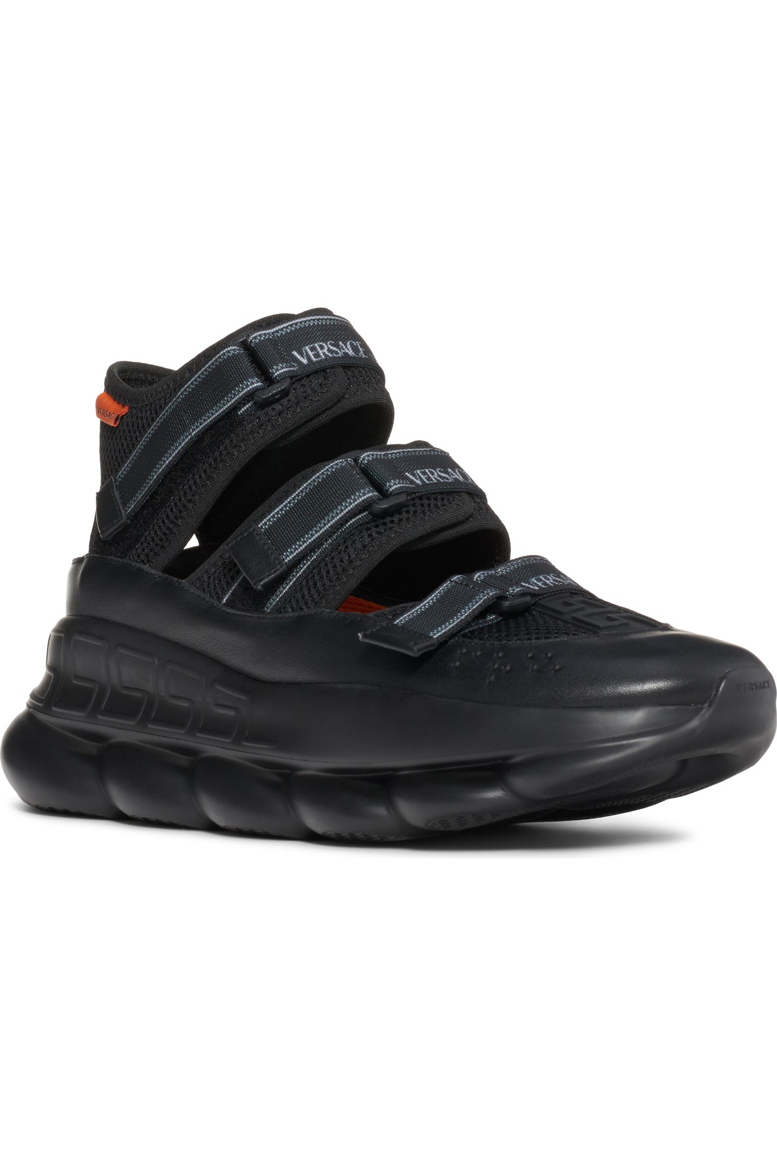 Chain Loop Hook Versace Chain Reaction Chunky Sole Sandal (Men) | Nordstrom