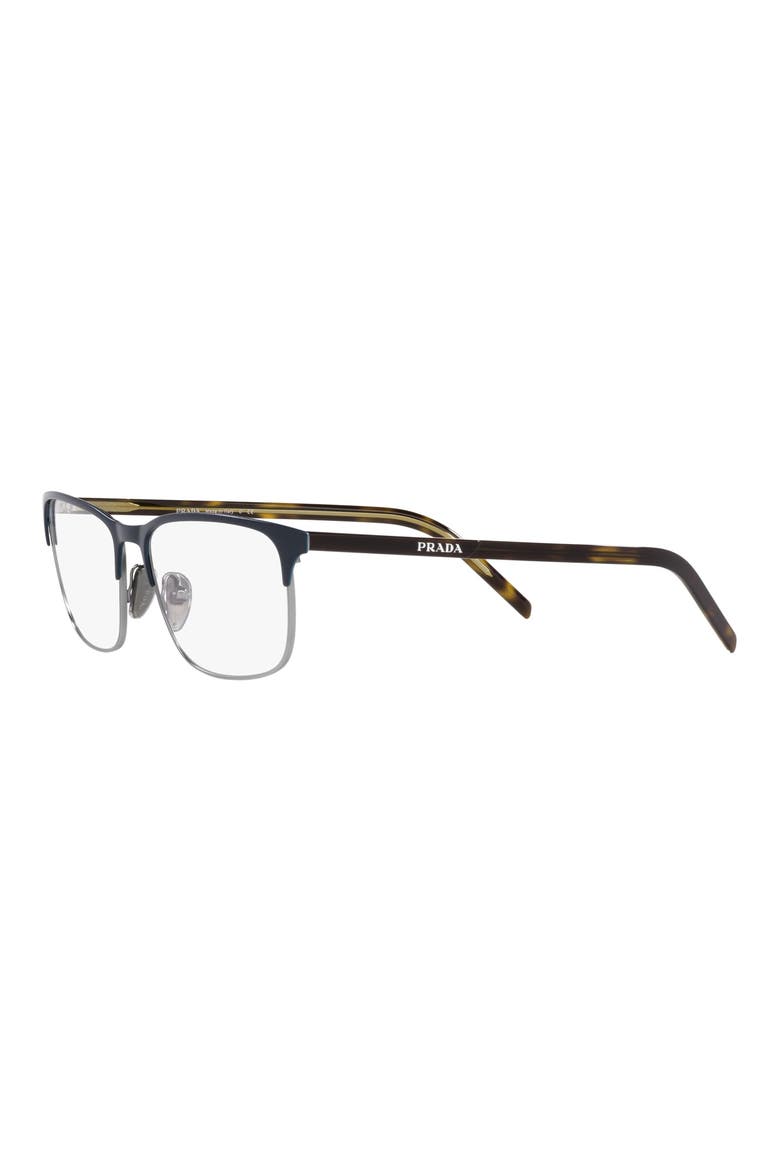 57mm Rectangle optical glasses, Alternate, color, GUNMETAL