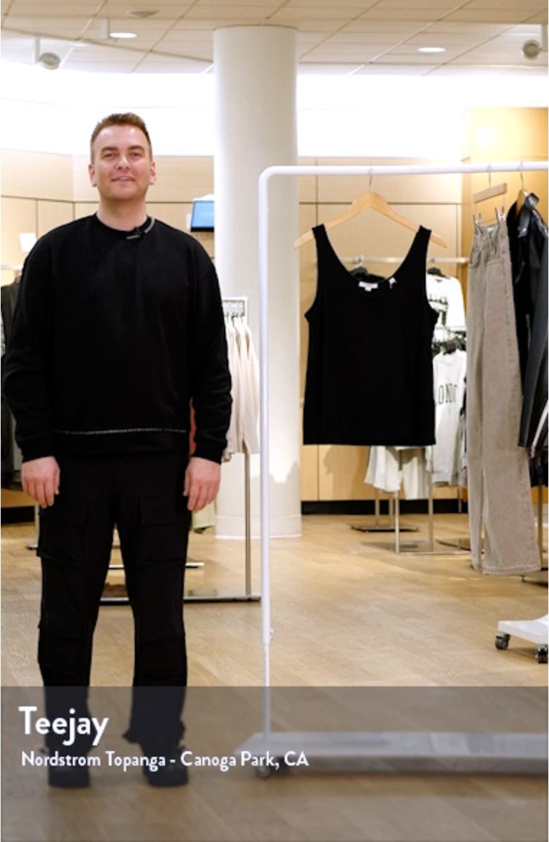 Relaxed Scoop Neck Tank, sales video thumbnail