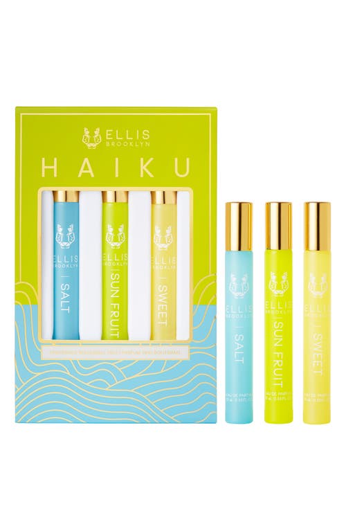 Ellis Brooklyn HAIKU Fragrance Rollerball Set (Limited Edition) $72 Value 