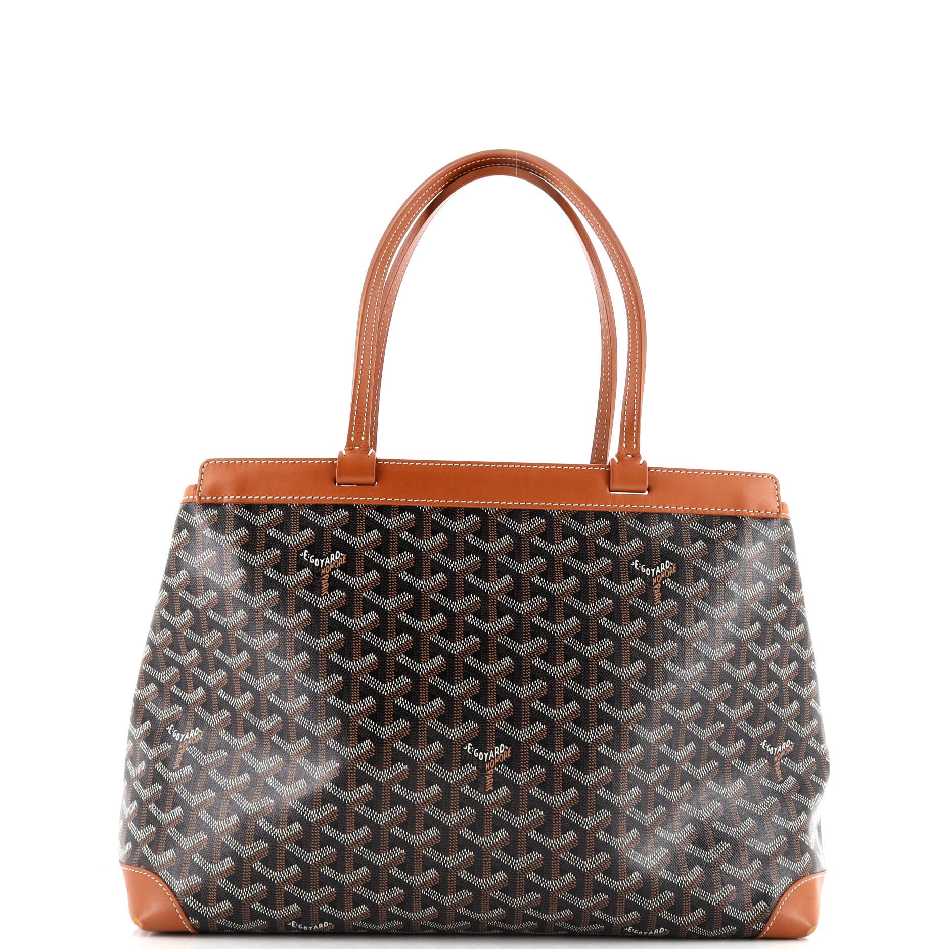 Pre-Owned Goyard Bellechasse Bag Coated Canvas PM, Alternate, color, 