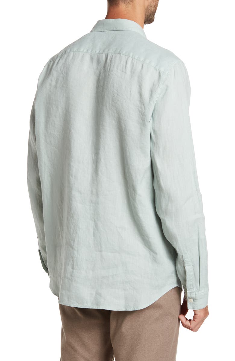 Theory Irving Linen Shirt, Alternate, color,