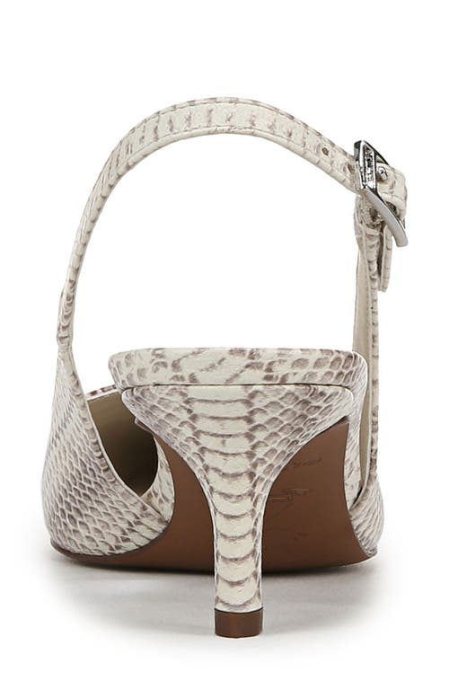 Franco Sarto Kate Slingback Kitten Heel Pump In Grey