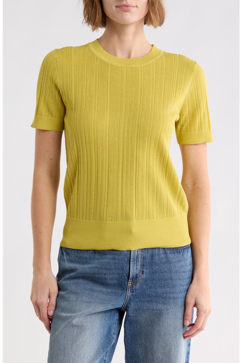 Variegated Rib Crewneck Sweater, Main, color, LTPICHOLINE