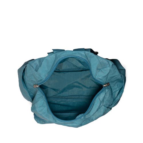 Baggallini Carryall Packable Backpack In Seaside Blue