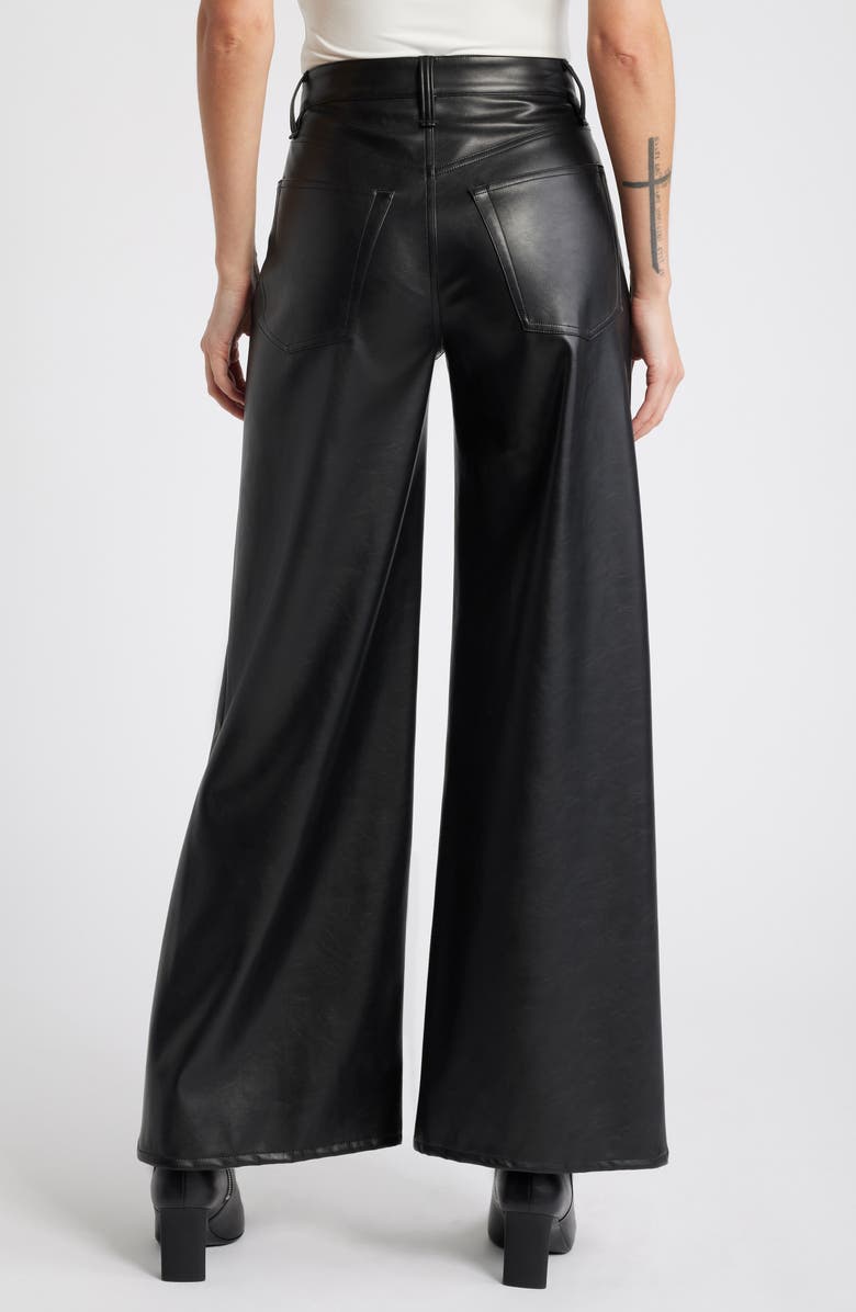 rag & bone Sofie Ankle Faux Leather Pants, Alternate, color, 