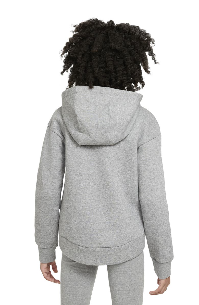 Nike Sportswear Club Fleece Full Zip Hoodie, Alternate, color, Carb H/White