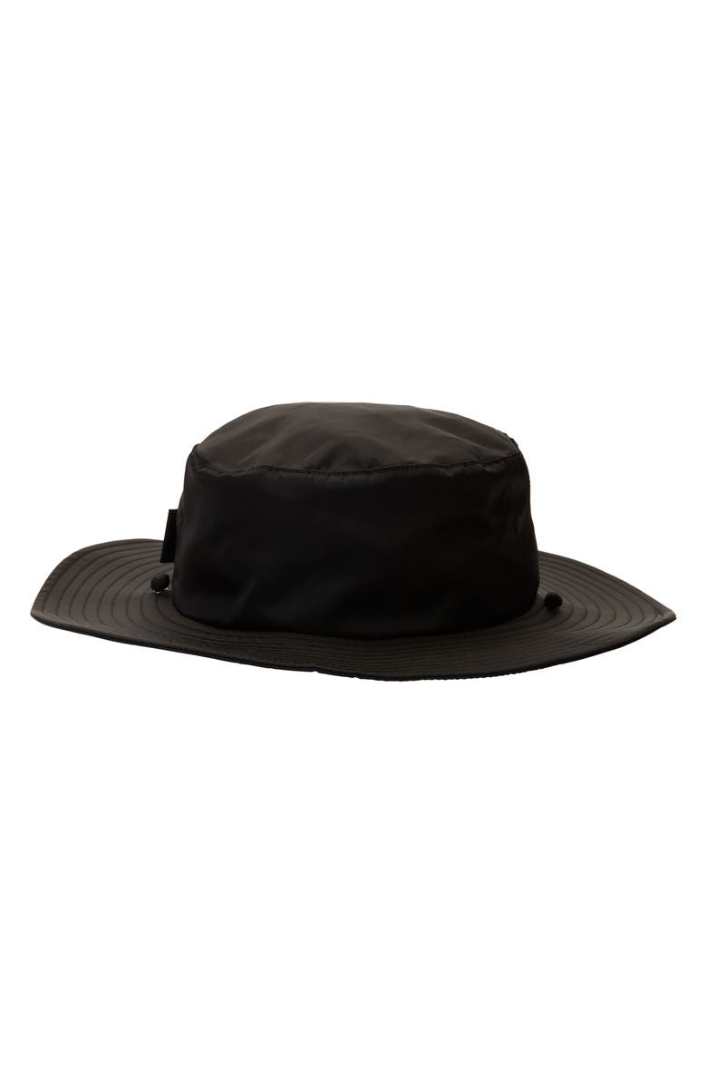 Quiksilver x Saturdays NYC Snyc Bushmaster Nylon Boonie Hat, Alternate, color, Black