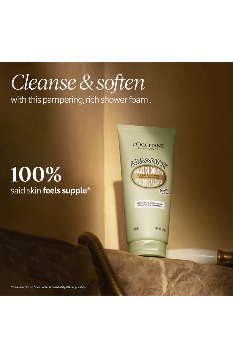 L'Occitane Almond Delicious Shower Cream, Alternate, color, 