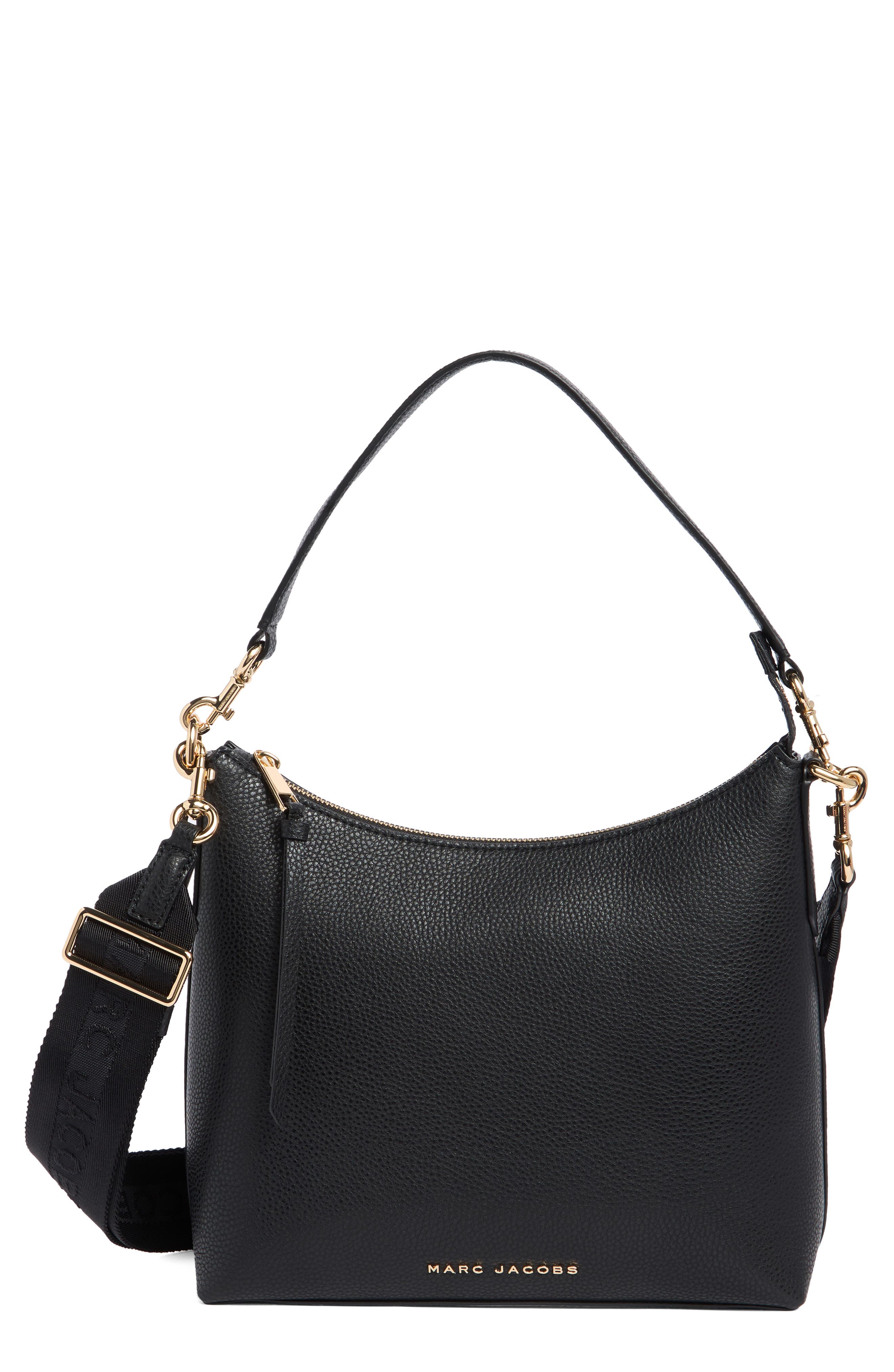 Marc Jacobs Drifter Pebbled Leather Large Hobo Bag