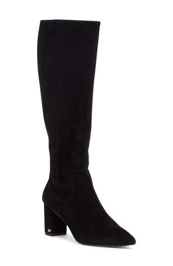Stuart Weitzman Renegade 75 Block Heel Boot In Black