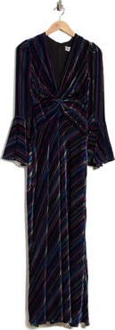 Diane von Furstenberg Sudha Velvet Maxi Dress