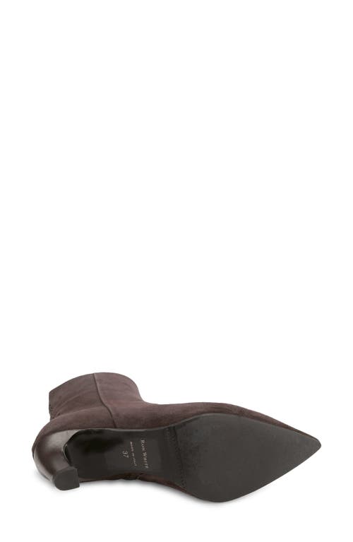 Ron White Loralie Pointed Toe Kitten Heel Bootie In Brown