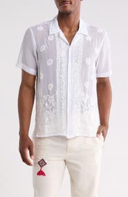 Raga Man Pranit Short Sleeve Button-Up Shirt