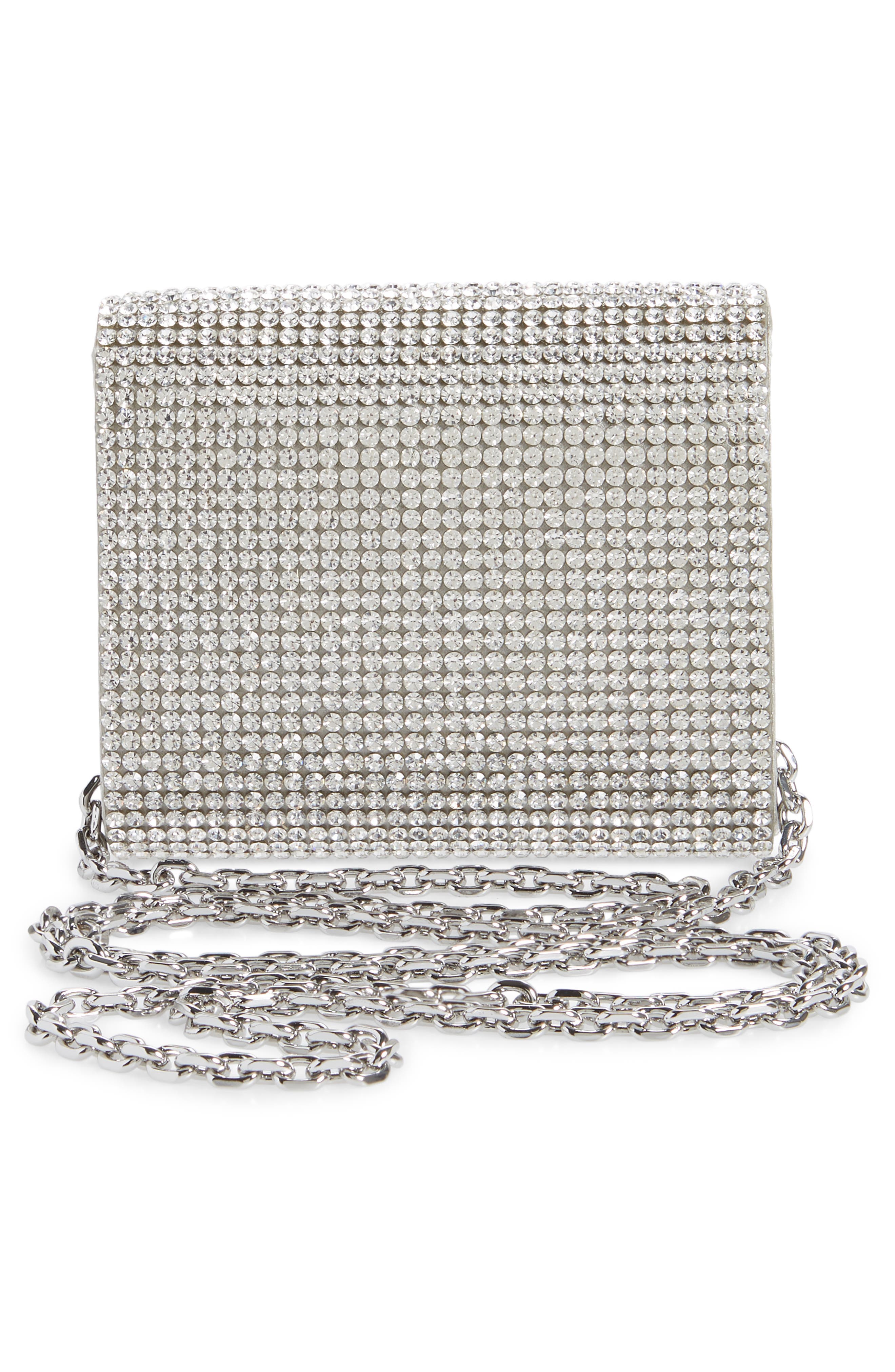 Judith Leiber Couture Fizzy Beaded Clutch, Alternate, color, 