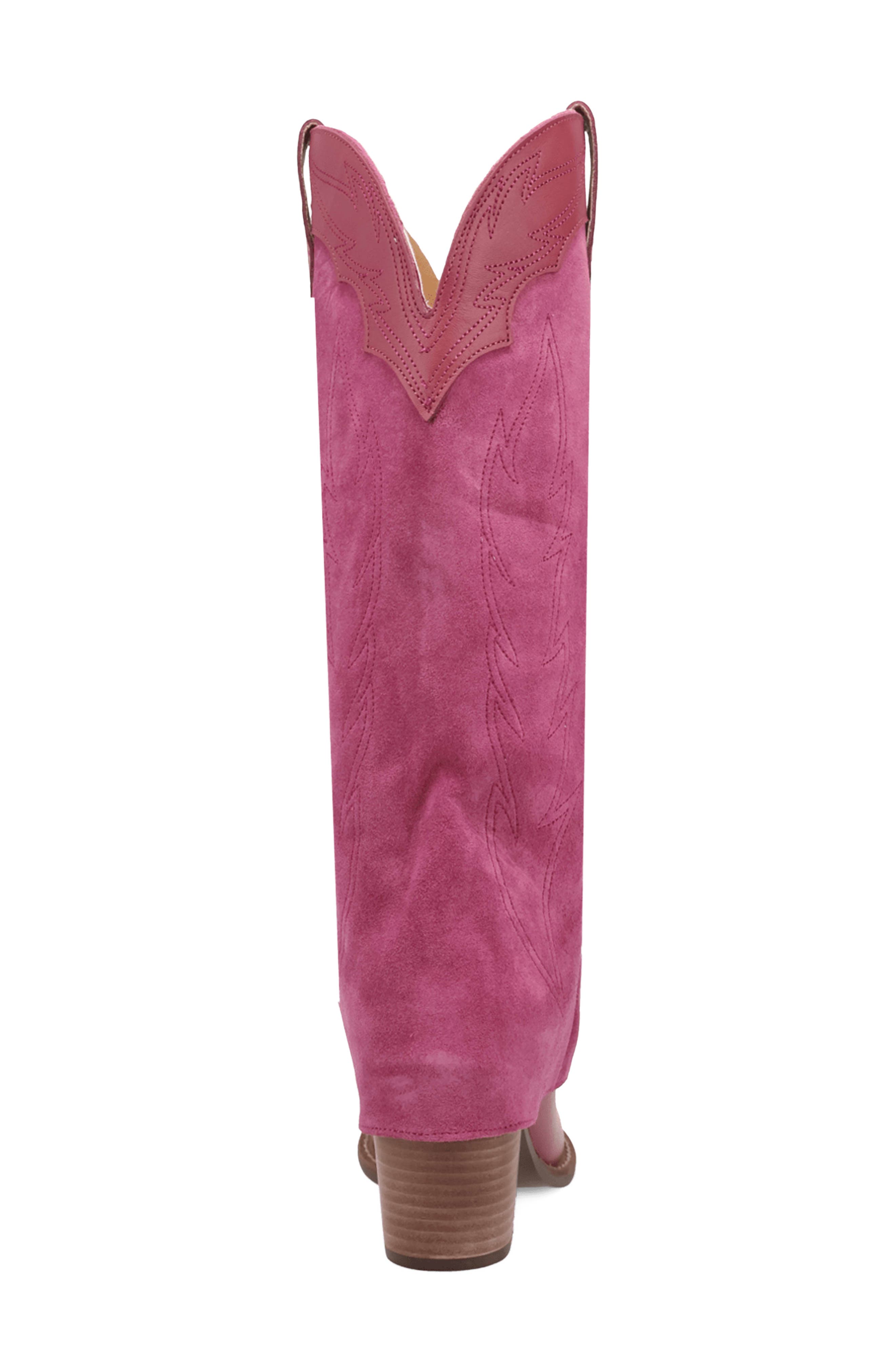 Wild Fire Western Boot, Alternate, color, FUCHSIA