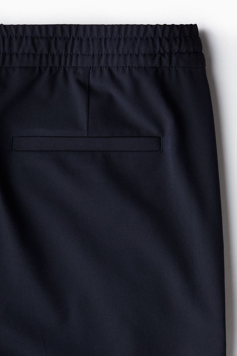 Slim-fit Dressy Joggers, Alternate, color, Dark blue