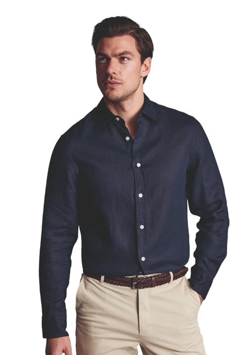 Slim Fit Pure Linen Shirt