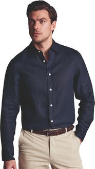 Charles Tyrwhitt Slim Fit Pure Linen Shirt