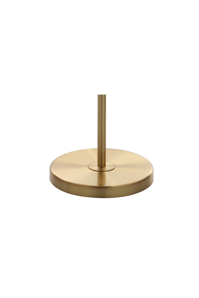 Elizabeth 60" Crystal/Metal LED Floor Lamp, Alternate, color, Brass Gold
