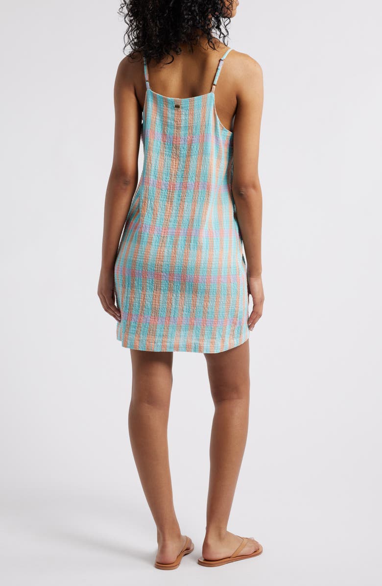 Rip Curl Sun to Sea Check Minidress, Alternate, color, 