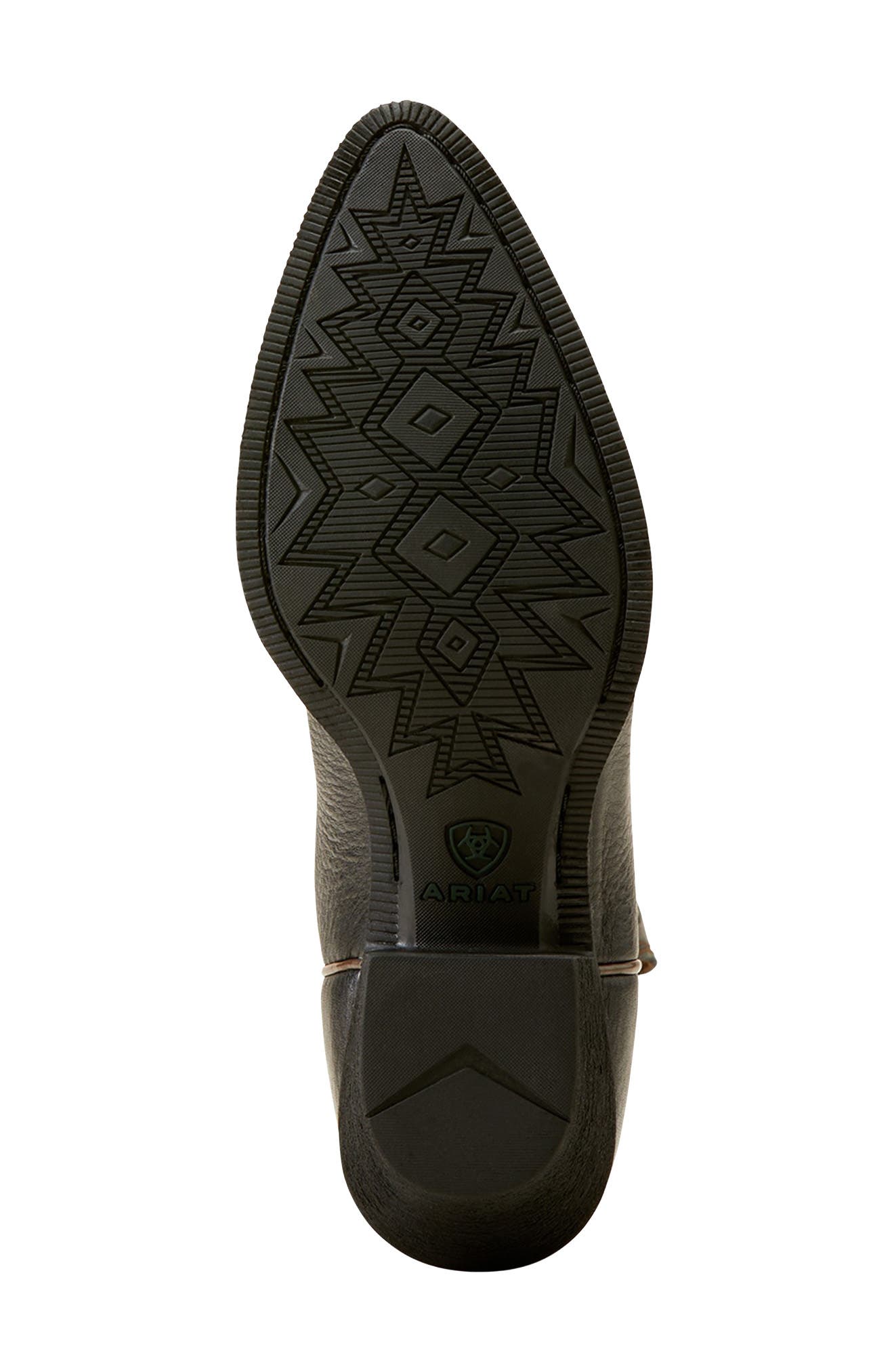 Ariat Heritage Western Boot, Alternate, color, Black Deertan