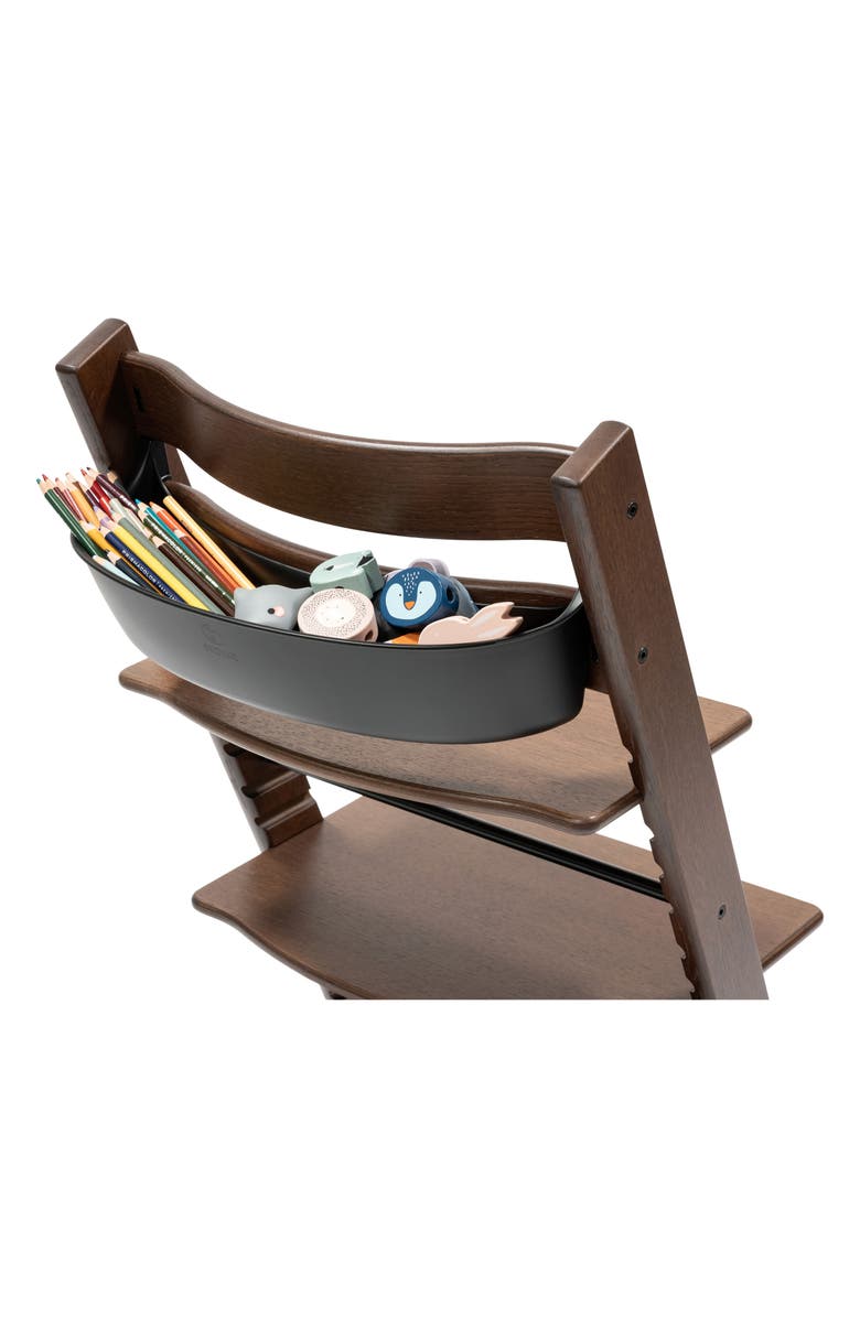 Stokke Storage Attachment for Tripp Trapp<sup>©</sup> High Chair, Alternate, color, Black