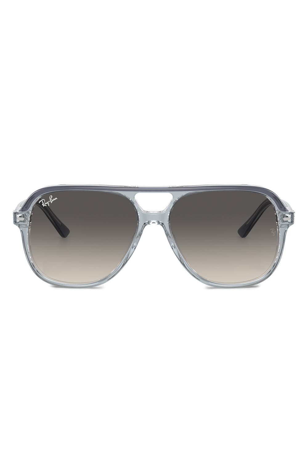 Junior Bill 52mm Gradient Square Sunglasses, color, GREY FLASH