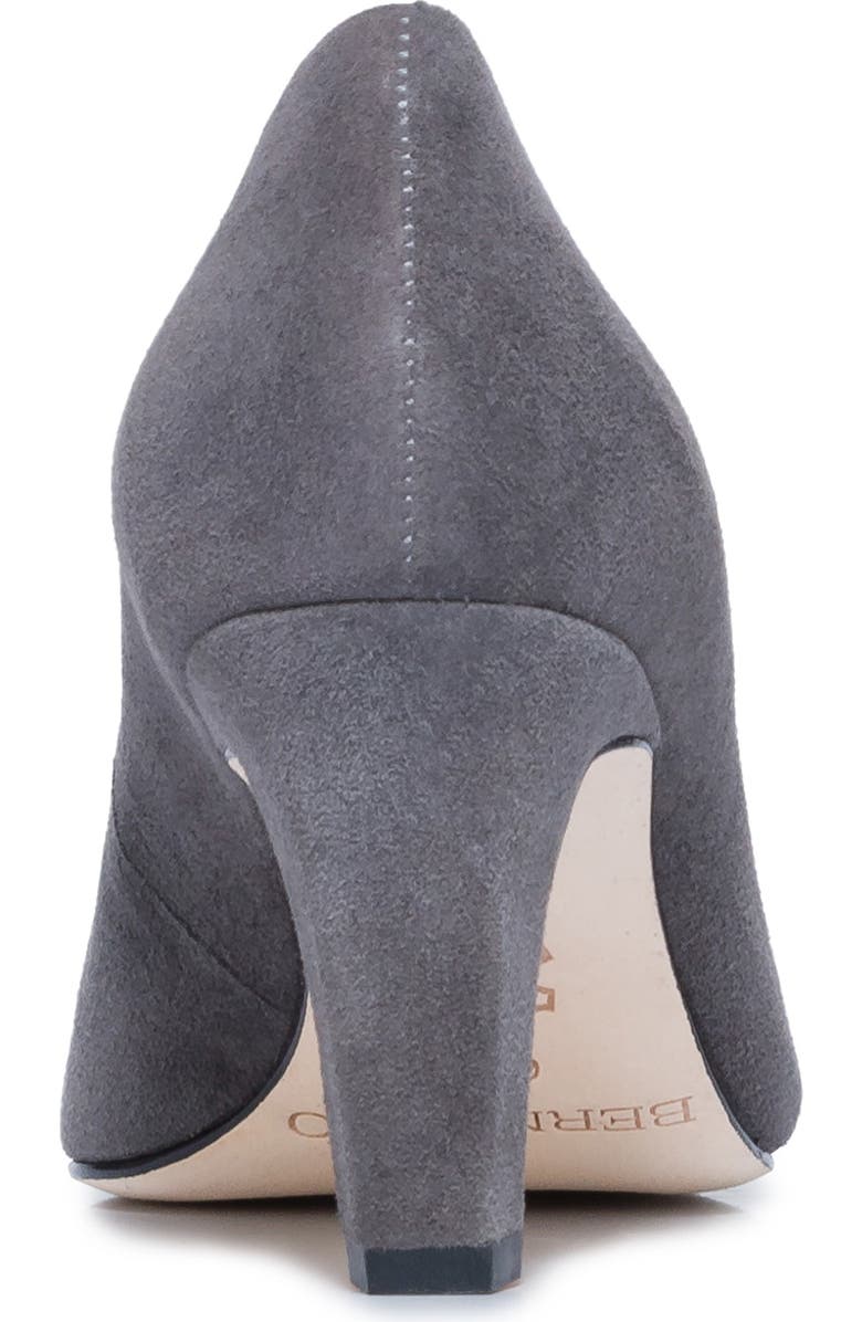 Bernardo Footwear Giselle Pump, Alternate, color, Mink Grey Suede