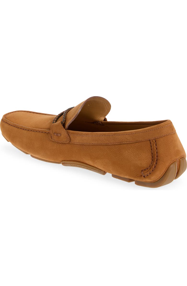 FERRAGAMO Front 4 Driving Shoe, Alternate, color, Naturale Caramello Biscotto
