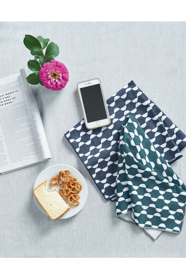 Lee Indigo Napkin Set of 4, Alternate, color, Blue
