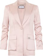 PHILIPP PLEIN Satin Cargo Fit Blazer Women