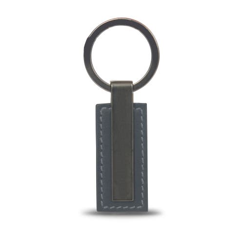 Porsche Design Key Ring Metal Bar In Gray