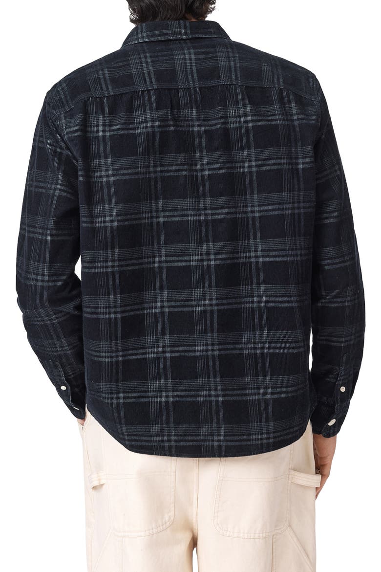Rockley Corduroy Button-Up Shirt, Alternate, color, SURGE BLACK