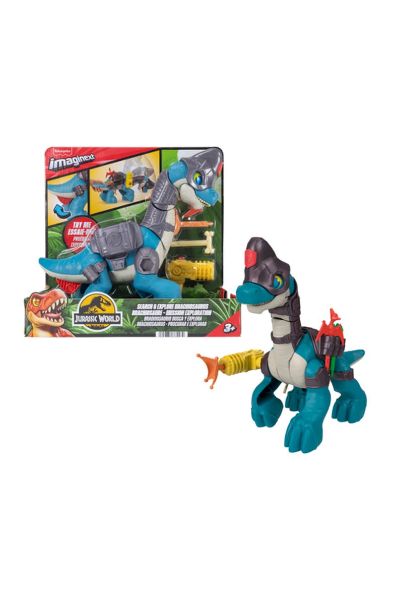 Kids' Jurassic World Search & Explore Brachiosaurus Action Figure, Alternate, color, DINOSAUR