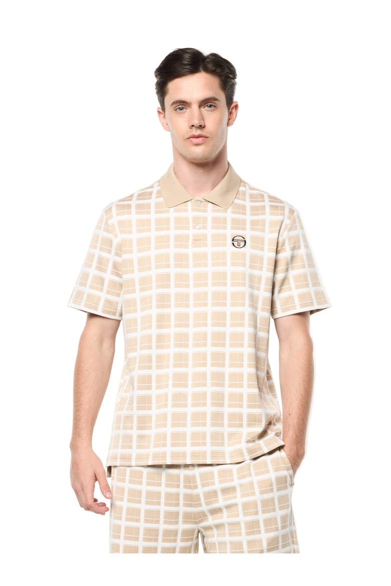 Damarindo Check Polo, Main, color, HUMUS