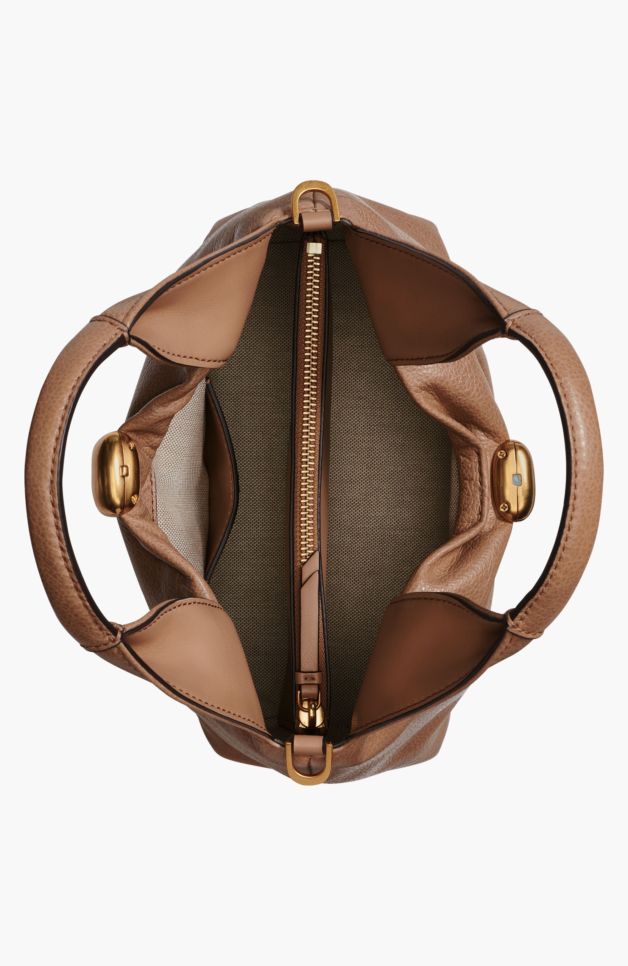 Donna Karan New York Organza Crossbody, Alternate, color, Toasted Almond