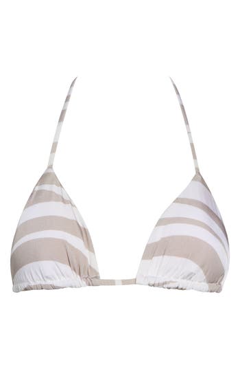 Vitamin A ® Gia Reversible Triangle Bikini Top In Multi