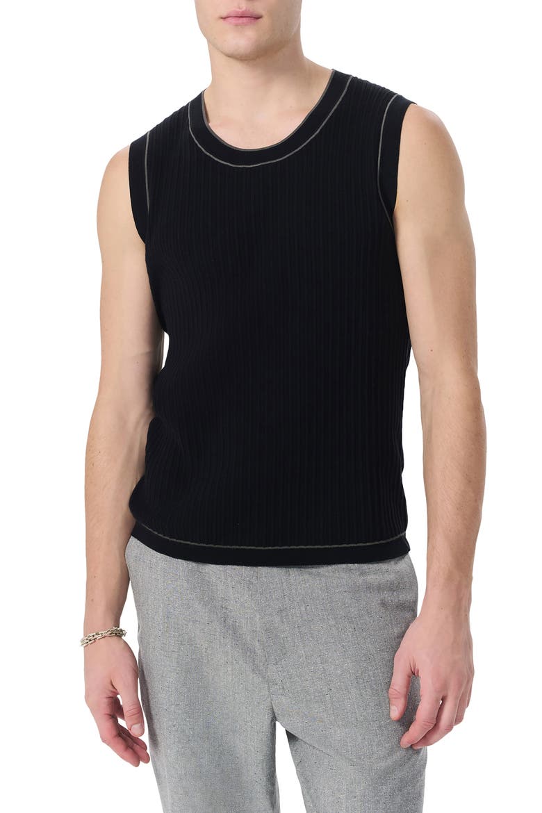 Sanford Rib Tank, Main, color, BLACK