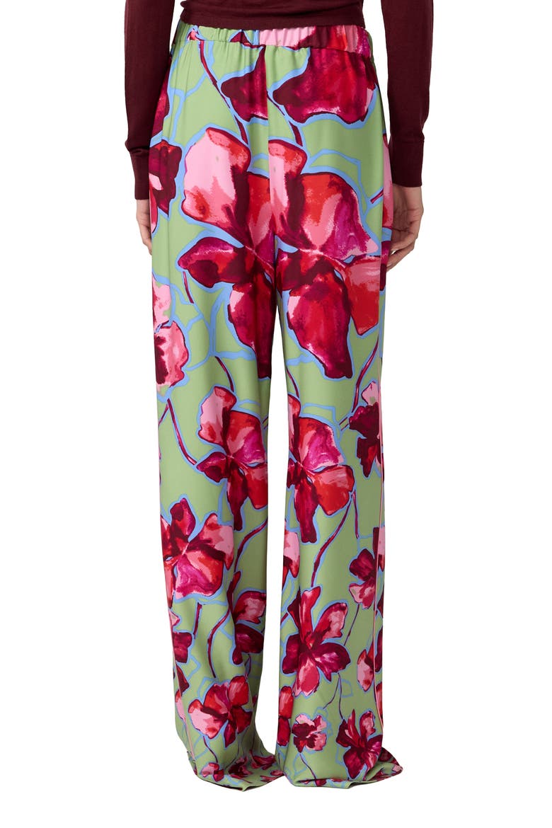 Verick Print Wide Leg Pants, Alternate, color, HIBISCUS SMOKE DEGRADE
