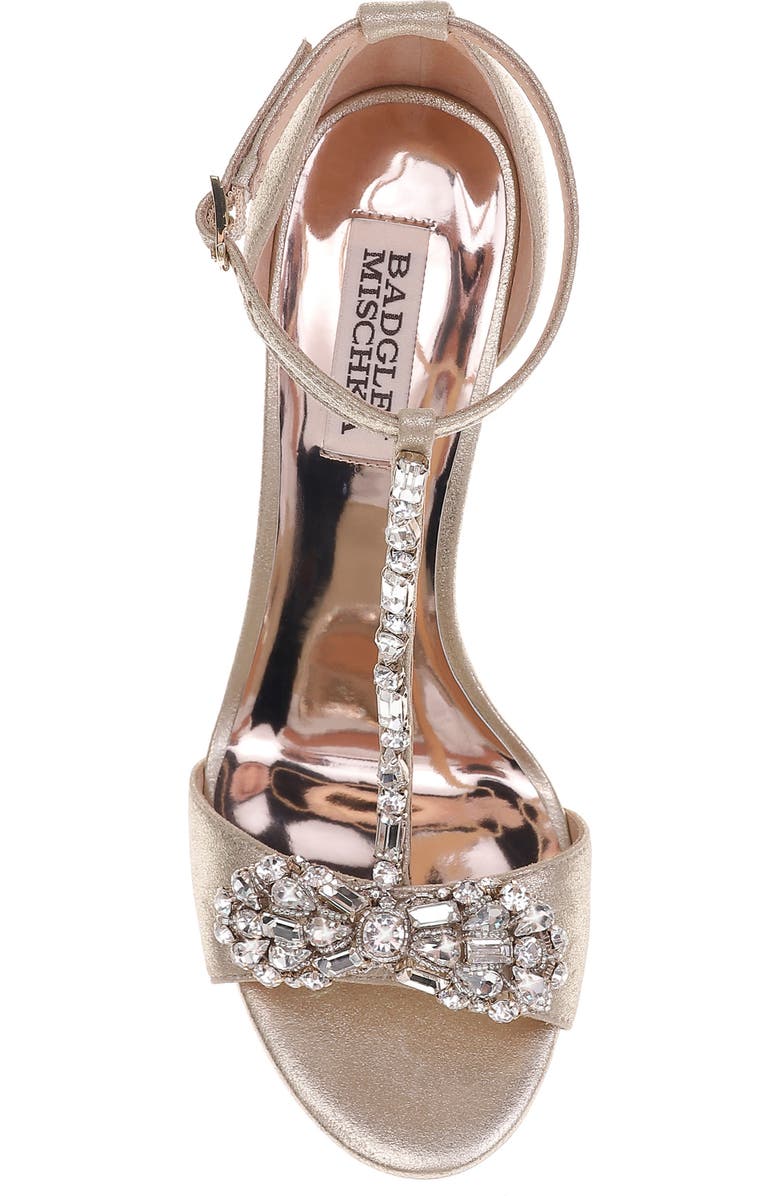 Badgley Mischka Collection Badgley Mischka Pascale T-Strap Sandal, Alternate, color,