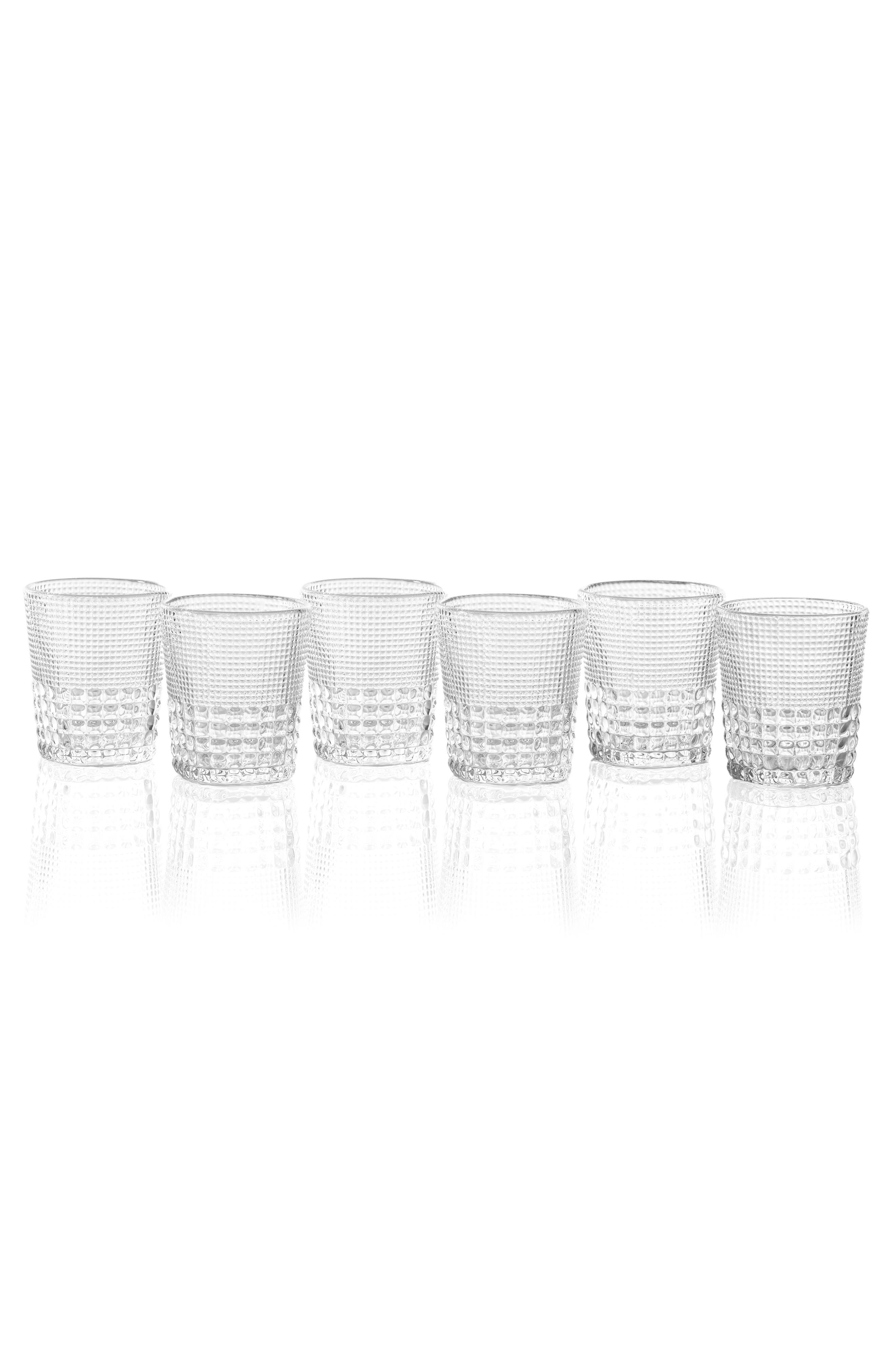 Fortessa Malcom Set of 6 Double Old Fashioned Glasses
